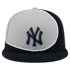 New York Yankees New Era Retro Split Corduroy Snapback Hat - MLB