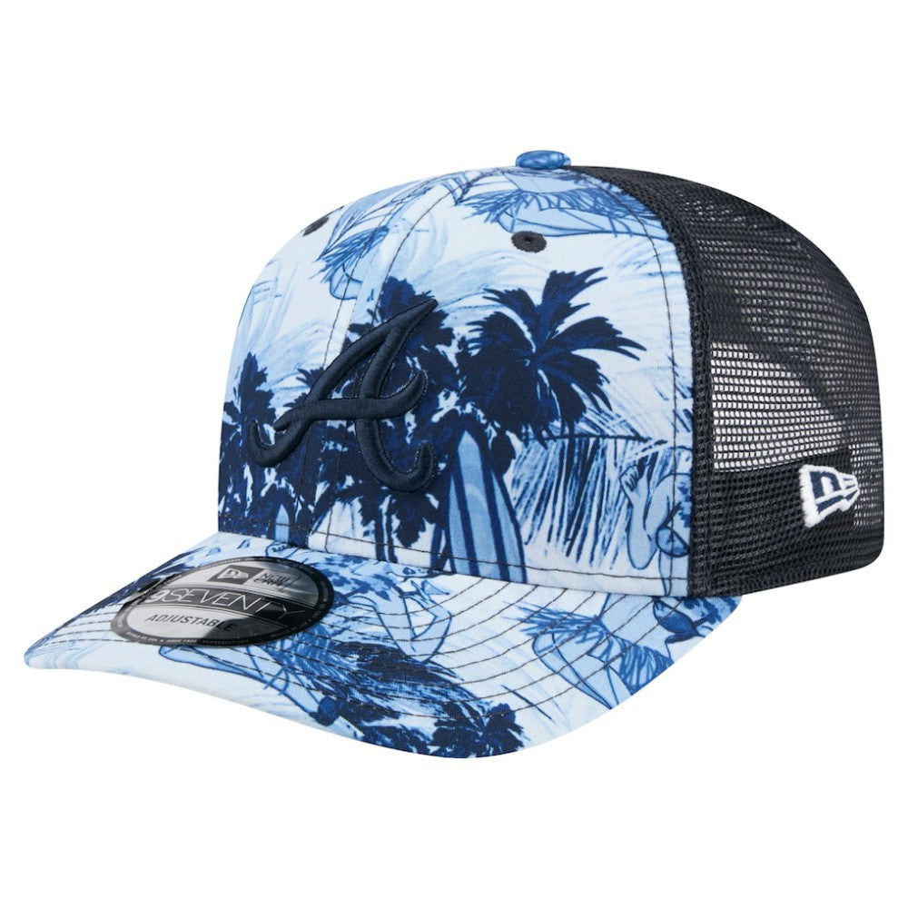 Atlanta Braves New Era Hula Trucker 9SEVENTY Adjustable Hat - MLB