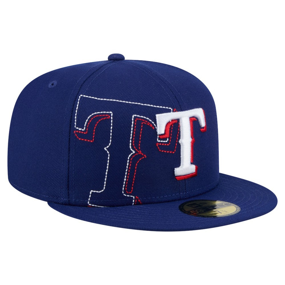 Texas Rangers New Era Yarn Stitch 59FIFTY Fitted Hat - MLB