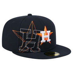 Houston Astros New Era Yarn Stitch 59FIFTY Fitted Hat - MLB