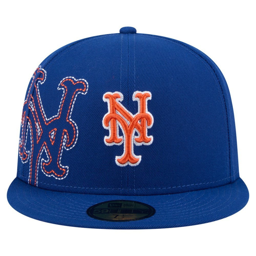 New York Mets New Era Yarn Stitch 59FIFTY Fitted Hat - MLB
