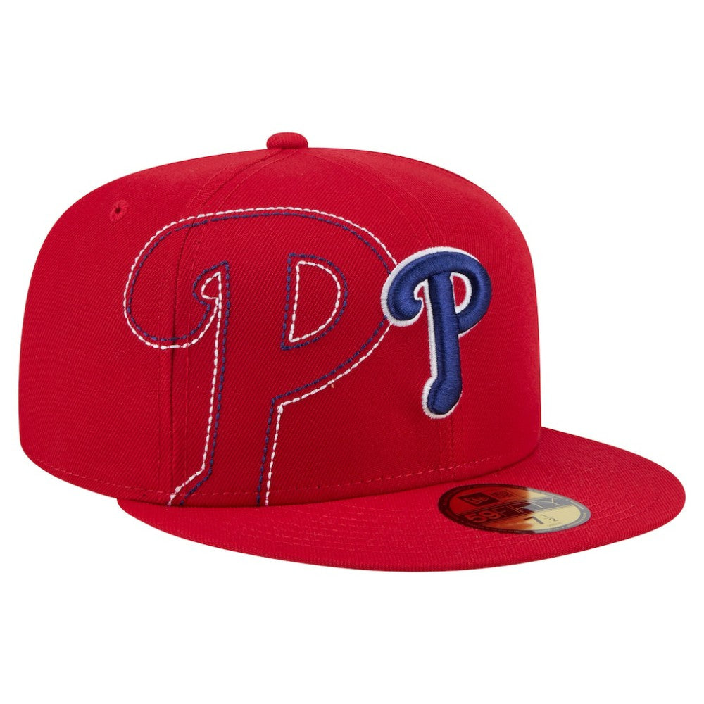 Philadelphia Phillies New Era Yarn Stitch 59FIFTY Fitted Hat - MLB