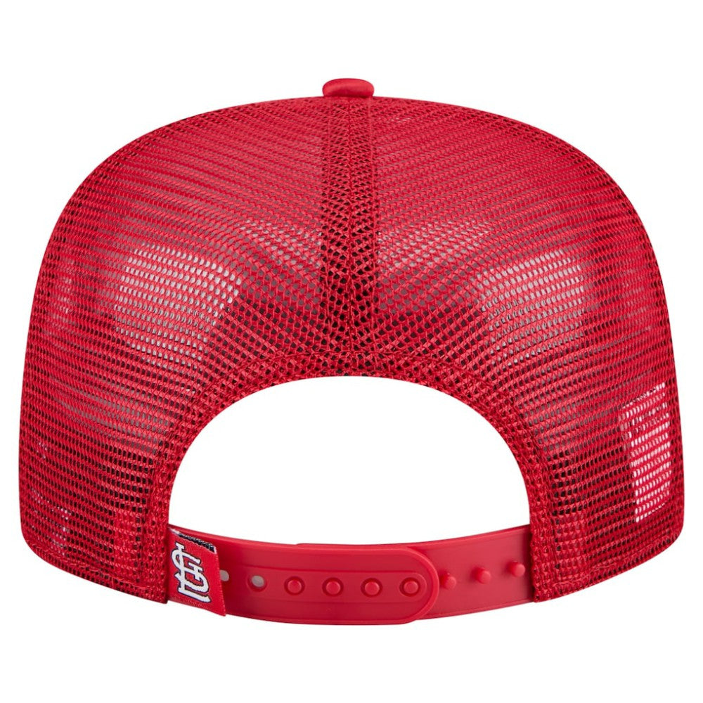 St. Louis Cardinals New Era Retro Satin Script Golfer Adjustable Hat - MLB