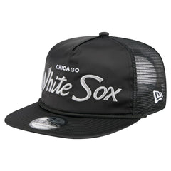 Chicago White Sox New Era Retro Satin Script Golfer Adjustable Hat - MLB