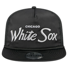 Chicago White Sox New Era Retro Satin Script Golfer Adjustable Hat - MLB