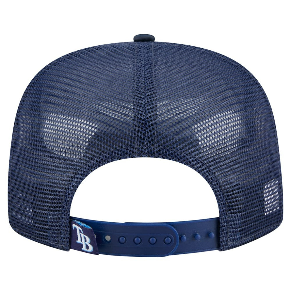 Tampa Bay Rays New Era Retro Satin Script Golfer Adjustable Hat - MLB