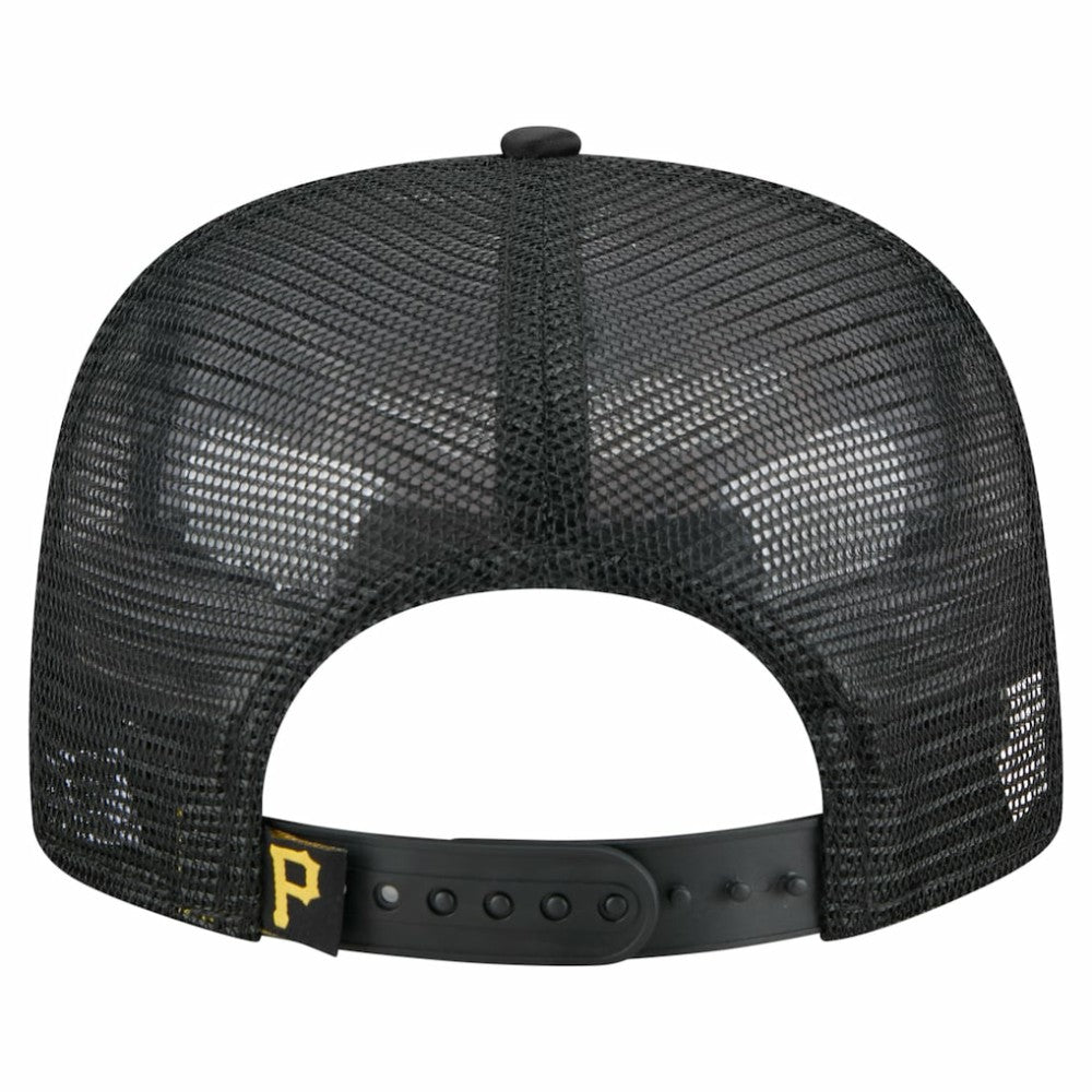 Pittsburgh Pirates New Era Retro Satin Script Golfer Adjustable Hat - MLB
