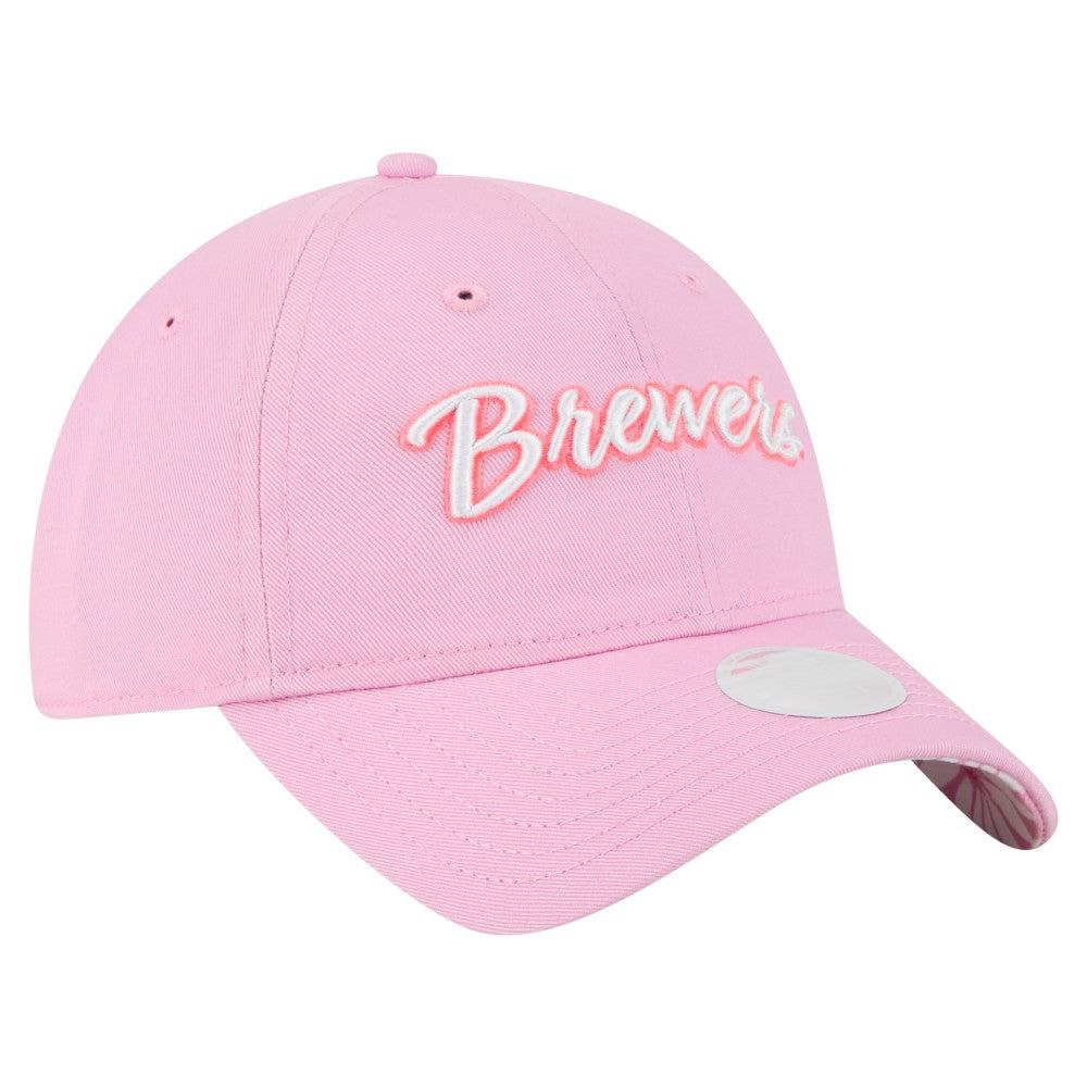 Milwaukee Brewers New Era Women's Mother's Day 9TWENTY Adjustable Hat - MLB