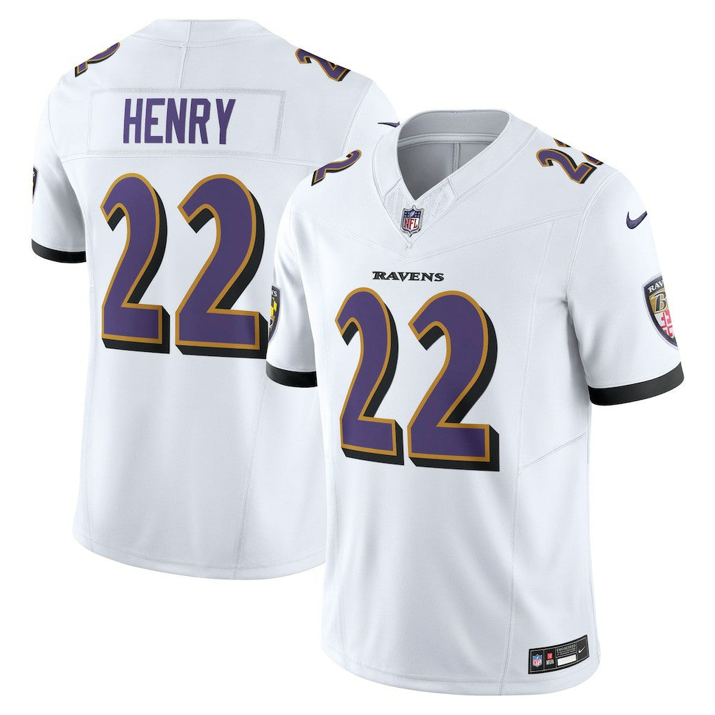 Derrick Henry Baltimore Ravens Vapor F.U.S.E. Limited Jersey White | Nike for Sale