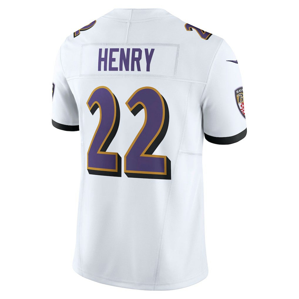 Derrick Henry Baltimore Ravens Vapor F.U.S.E. Limited Jersey White | Nike for Sale