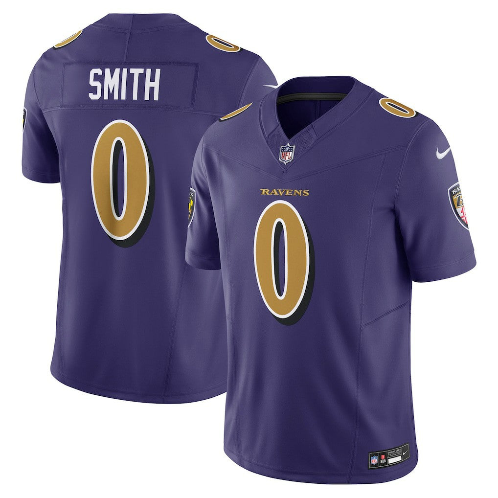 Roquan Smith Baltimore Ravens Alternate 2 Vapor F.U.S.E. Limited Jersey Purple | Nike for Sale