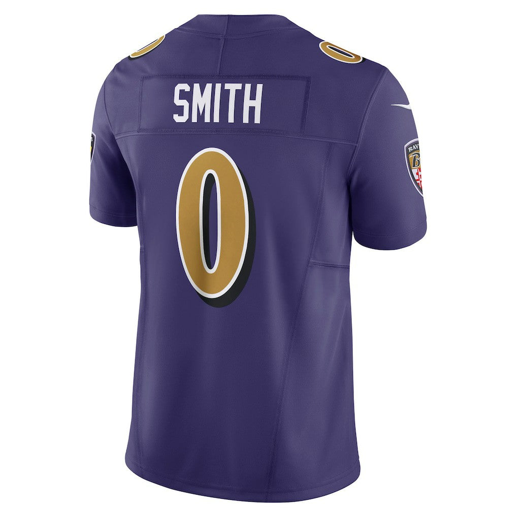 Roquan Smith Baltimore Ravens Alternate 2 Vapor F.U.S.E. Limited Jersey Purple | Nike for Sale