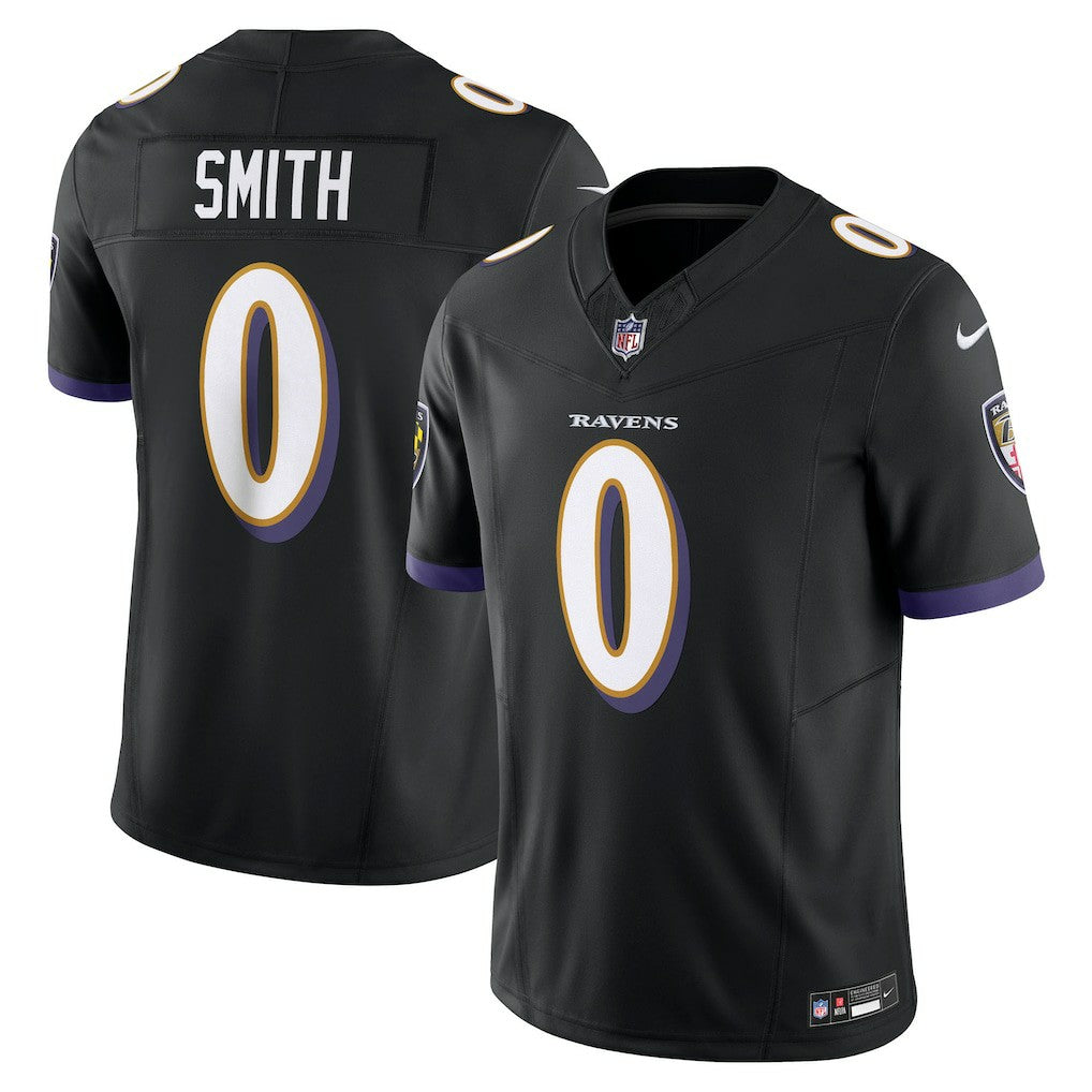 Roquan Smith Baltimore Ravens Alternate Vapor F.U.S.E. Limited Jersey Black | Nike for Sale
