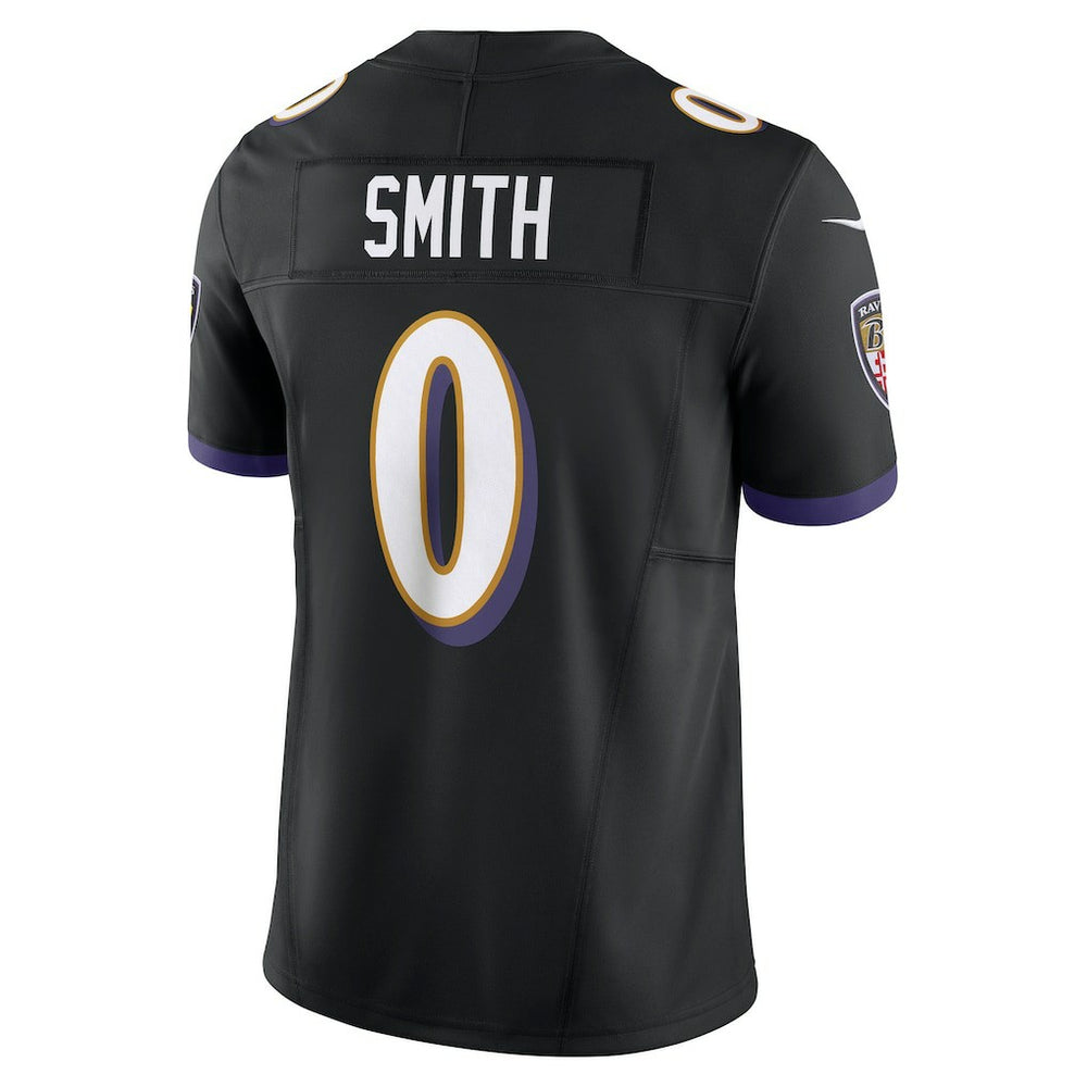Roquan Smith Baltimore Ravens Alternate Vapor F.U.S.E. Limited Jersey Black | Nike for Sale