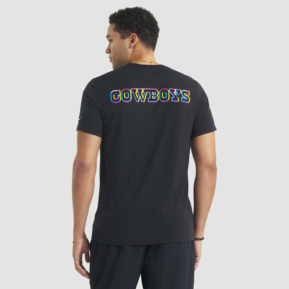 Dallas Cowboys Tall 2025 NFL Crucial Catch Tri-Blend Dri-FIT T-Shirt Black | Nike for Sale
