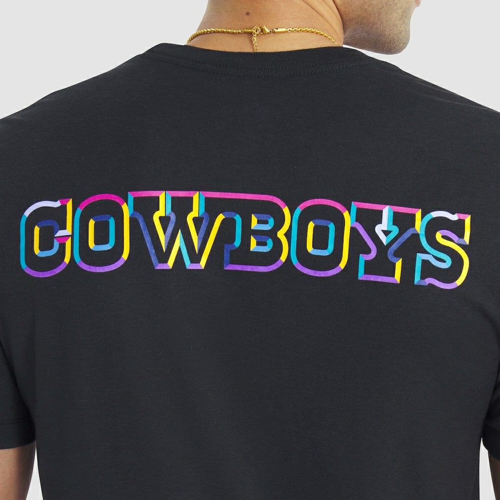 Dallas Cowboys Tall 2025 NFL Crucial Catch Tri-Blend Dri-FIT T-Shirt Black | Nike for Sale