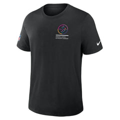 Pittsburgh Steelers Tall 2025 NFL Crucial Catch Tri-Blend Dri-FIT T-Shirt Black | Nike for Sale