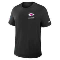 Kansas City Chiefs Tall 2025 NFL Crucial Catch Tri-Blend Dri-FIT T-Shirt Black | Nike for Sale