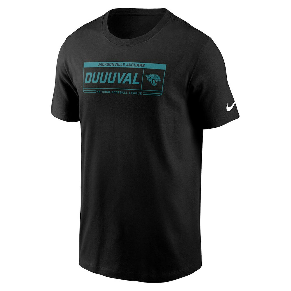 Jacksonville Jaguars Primetime Local Essential T-Shirt Black | Nike for Sale