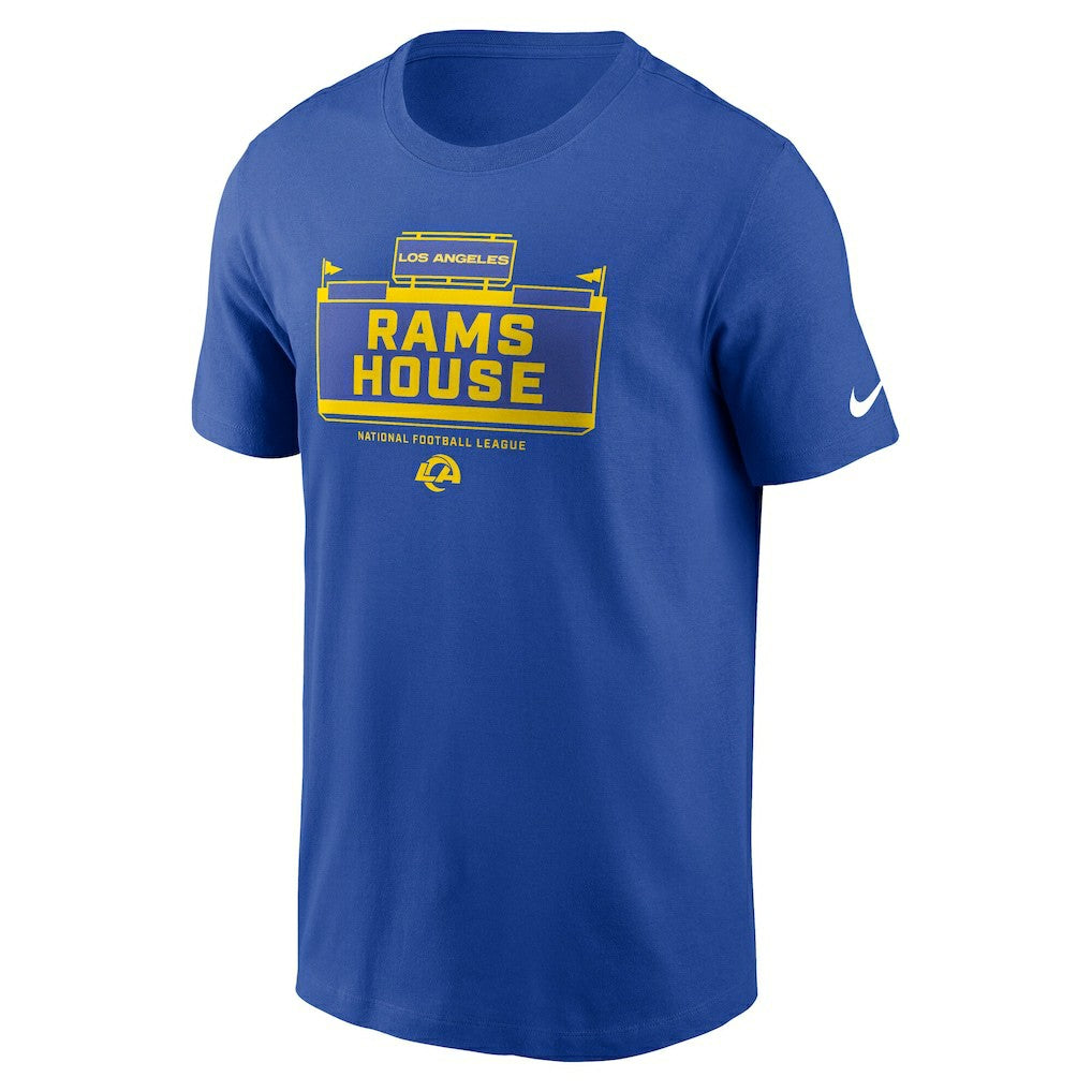 Los Angeles Rams Primetime Local Essential T-Shirt Royal | Nike for Sale