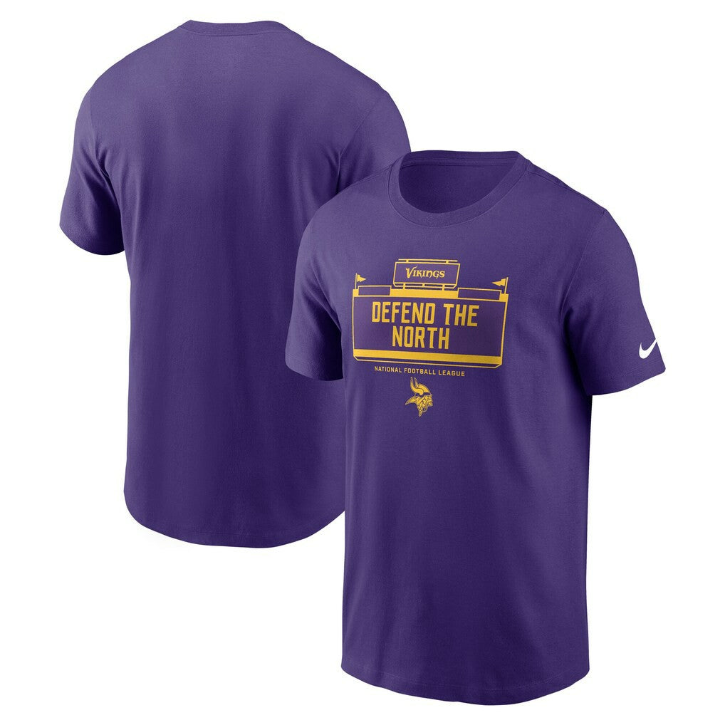 Minnesota Vikings Primetime Local Essential T-Shirt Purple | Nike for Sale