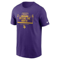 Minnesota Vikings Primetime Local Essential T-Shirt Purple | Nike for Sale