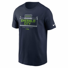 Seattle Seahawks Primetime Local Essential T-Shirt College Navy | Nike for Sale