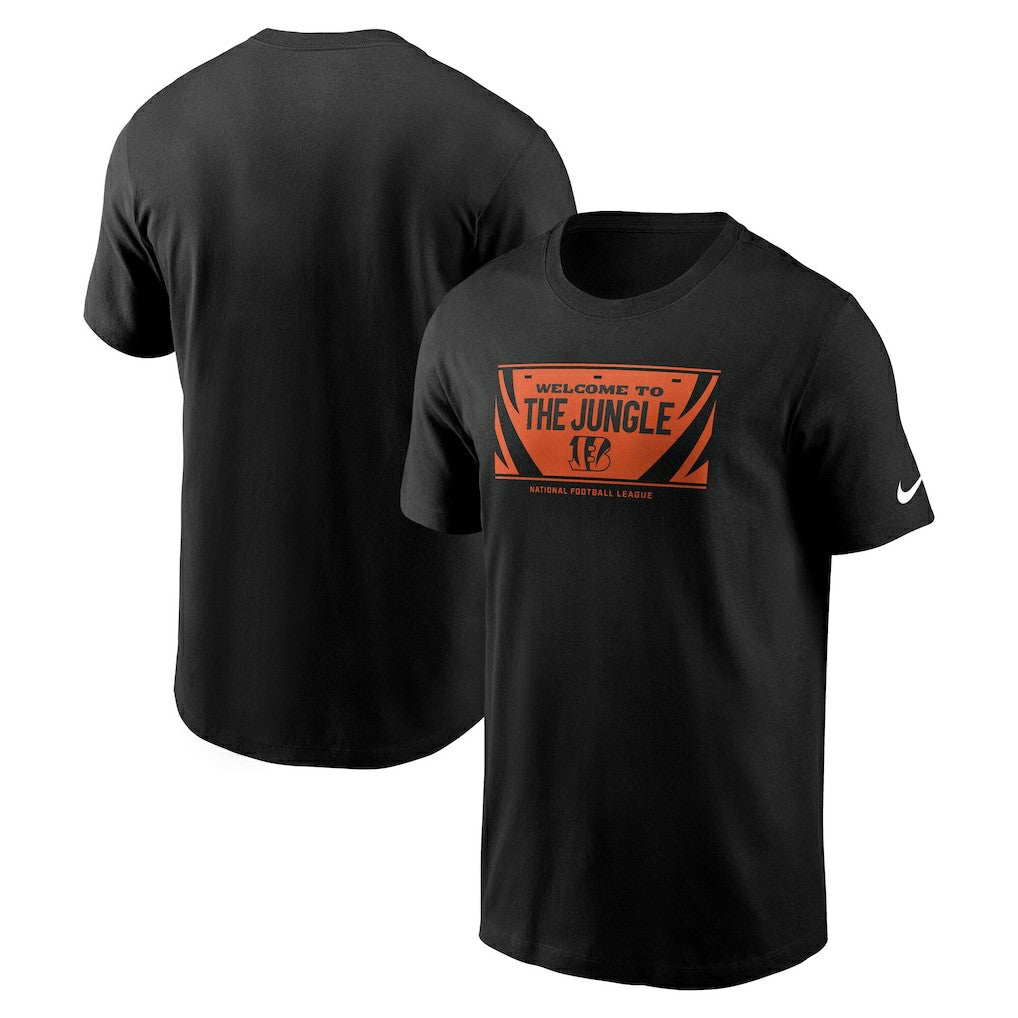 Cincinnati Bengals Primetime Local Essential T-Shirt Black | Nike for Sale