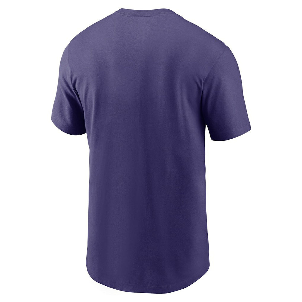 Baltimore Ravens Primetime Local Essential T-Shirt Purple | Nike for Sale