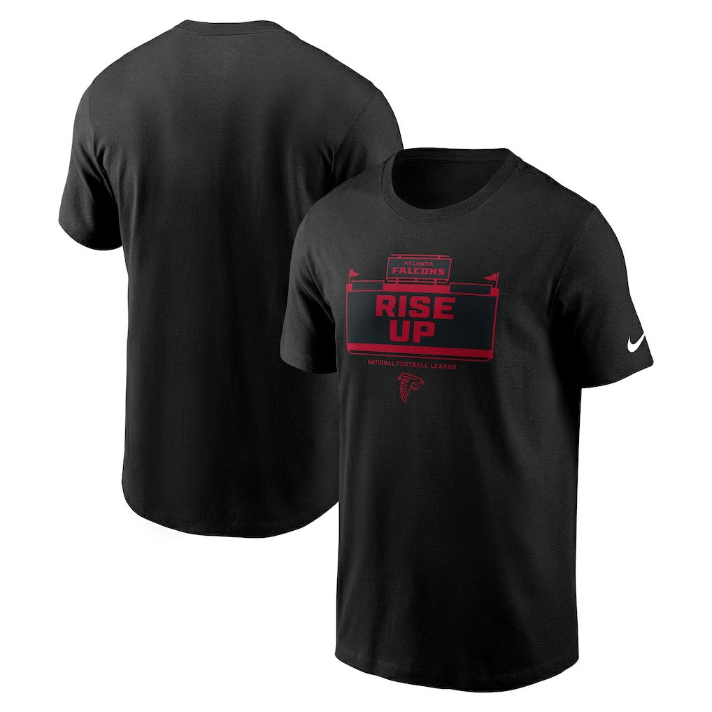 Atlanta Falcons Primetime Local Essential T-Shirt Black | Nike for Sale