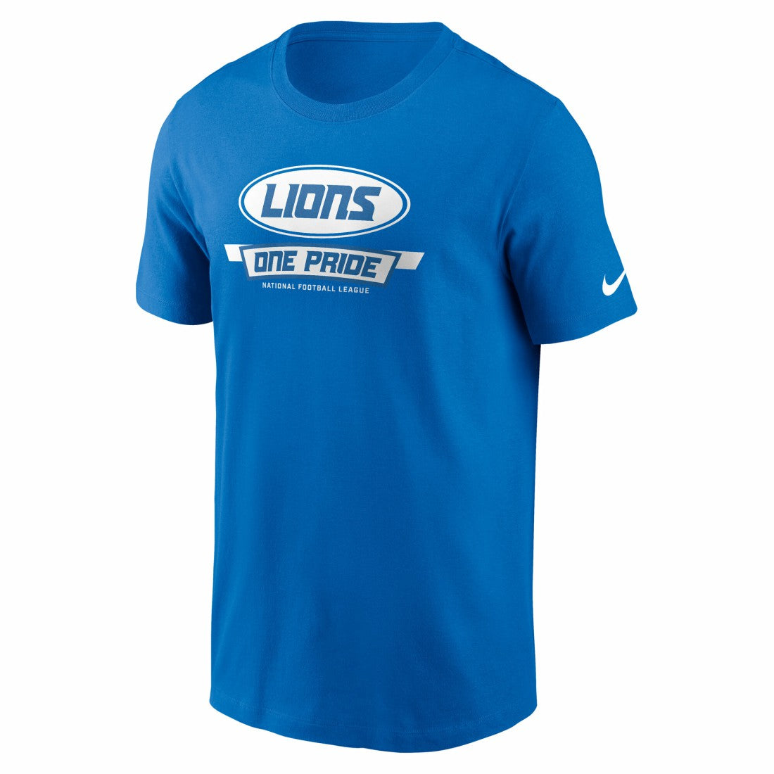 Detroit Lions Primetime Local Essential T-Shirt Blue | Nike for Sale