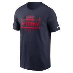 Houston Texans Primetime Local Essential T-Shirt Navy | Nike for Sale