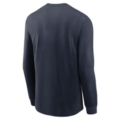 Chicago Bears Play to Win Essential Long Sleeve T-Shirt Navy | Nike for Sale