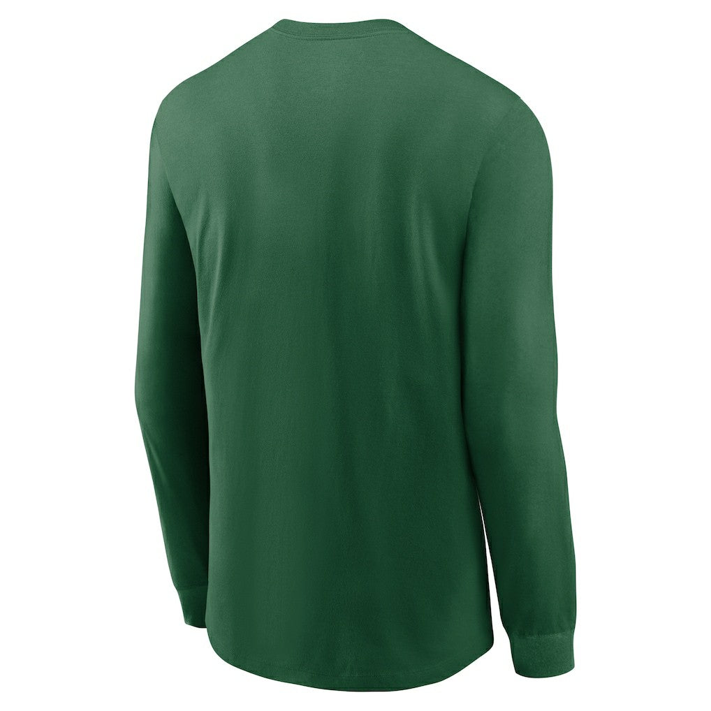 New York Jets Play to Win Essential Long Sleeve T-Shirt Green | Nike for Sale