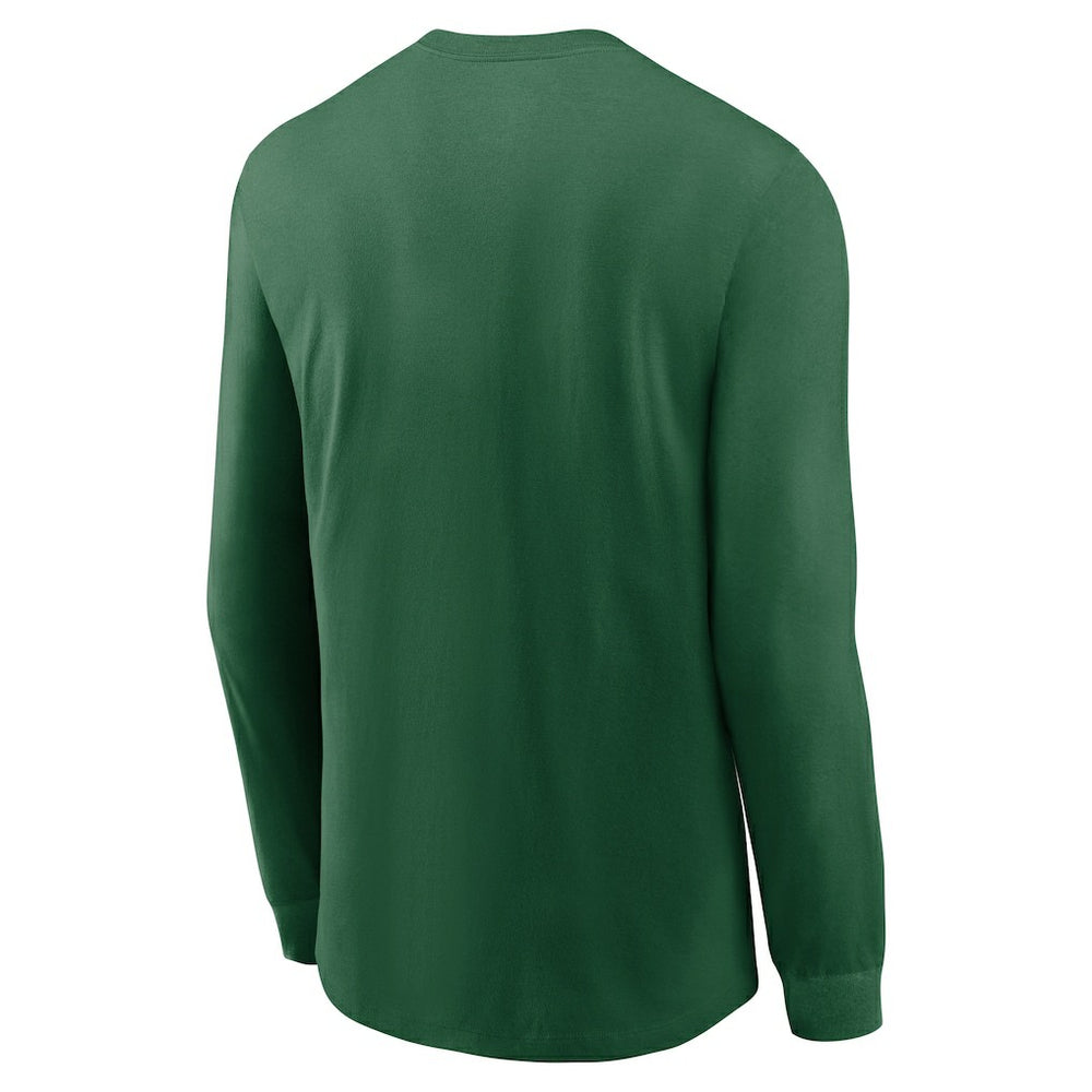 New York Jets Play to Win Essential Long Sleeve T-Shirt Green | Nike for Sale