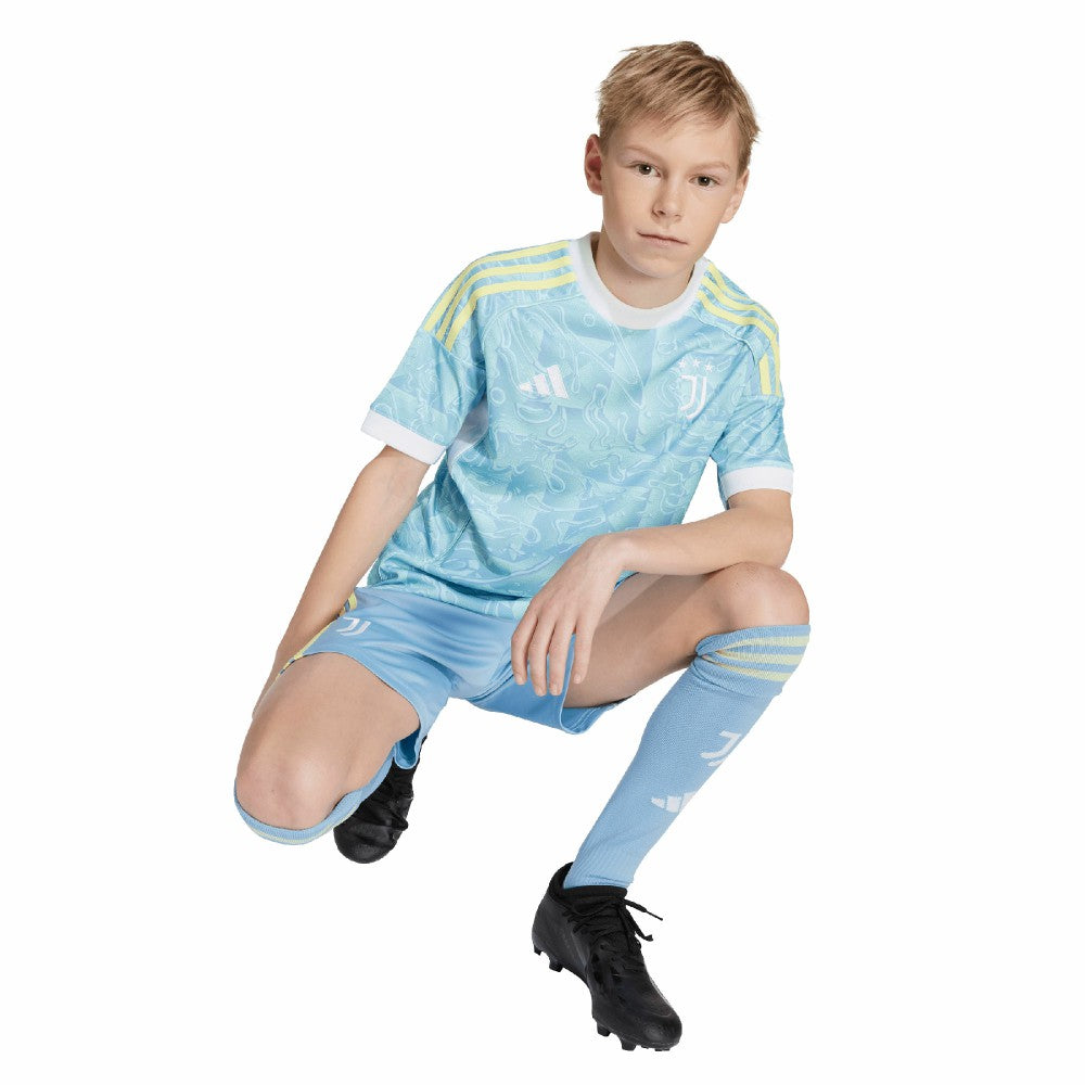 Juventus Youth 2025/26 Away Replica Jersey Blue | Adidas Online