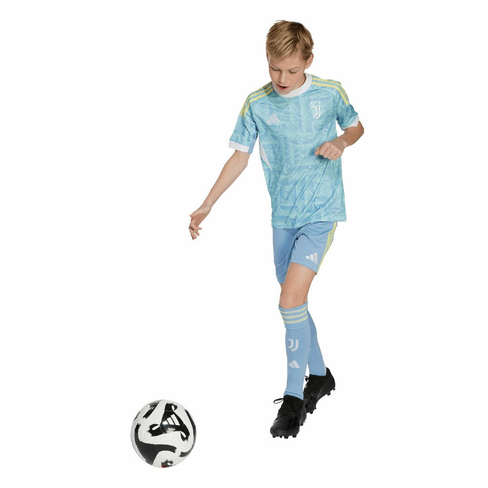 Juventus Youth 2025/26 Away Replica Jersey Blue | Adidas Online