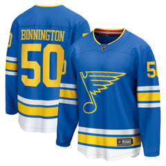 Jordan Binnington St. Louis Blues Fanatics Home Breakaway Player Jersey - Blue - NHL