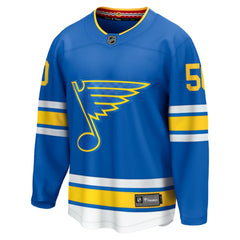 Jordan Binnington St. Louis Blues Fanatics Home Breakaway Player Jersey - Blue - NHL