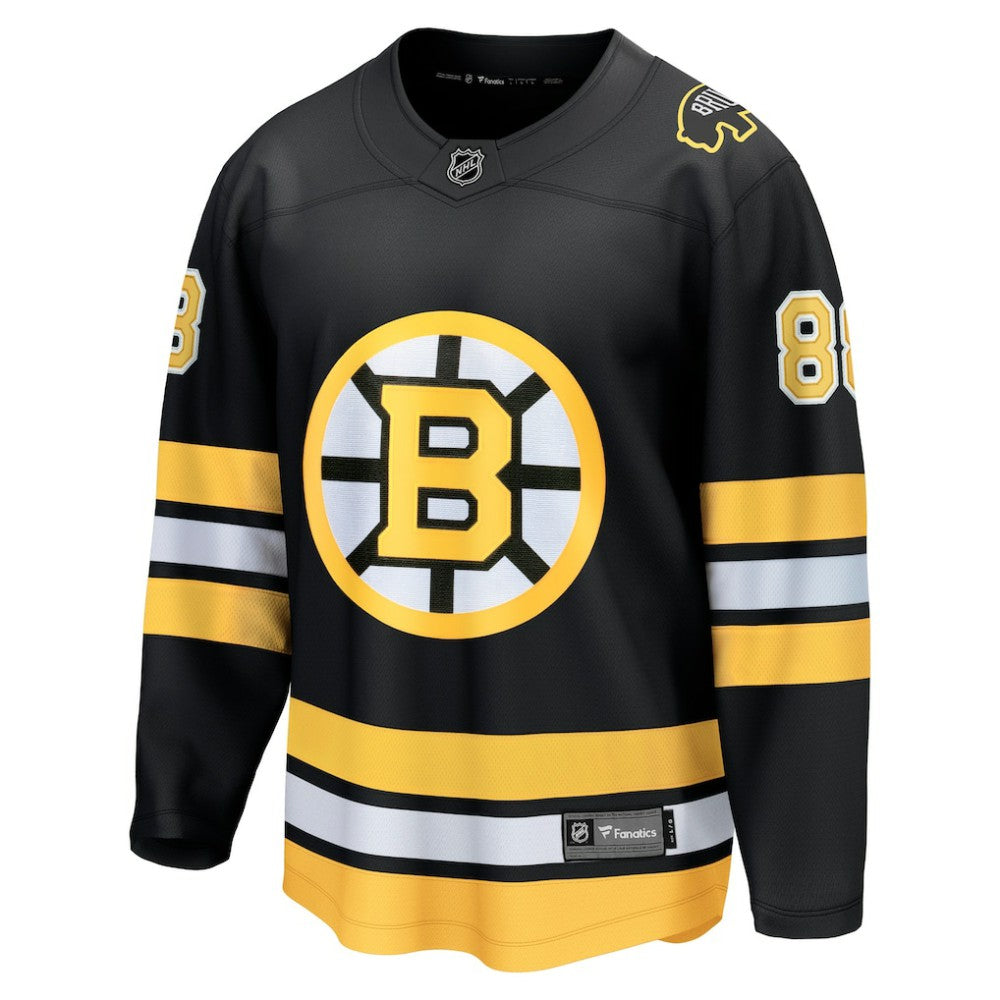 David Pastrnak Boston Bruins Fanatics Home Breakaway Player Jersey - Black - NHL