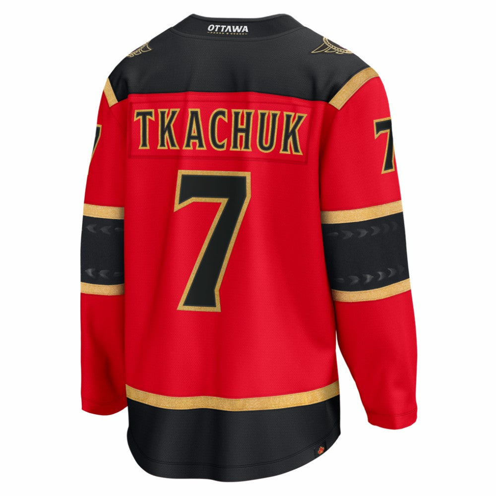 Brady Tkachuk Ottawa Senators Fanatics Alternate Breakaway Jersey - Red - NHL
