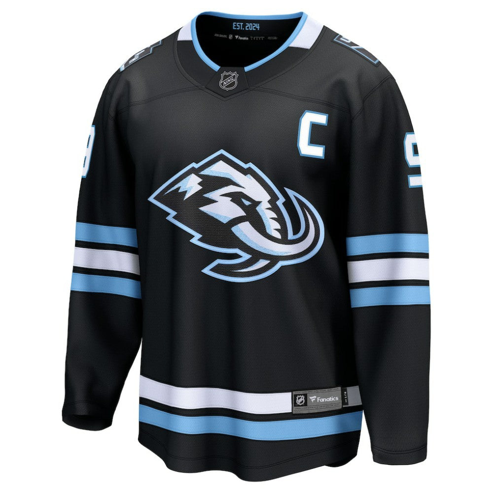 Clayton Keller Utah Mammoth Fanatics Home Breakaway Player Jersey - Black - NHL