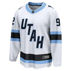 Logan Cooley Utah Mammoth Fanatics Away Breakaway Player Jersey - White - NHL