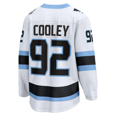 Logan Cooley Utah Mammoth Fanatics Away Breakaway Player Jersey - White - NHL