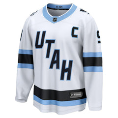 Clayton Keller Utah Mammoth Fanatics Away Breakaway Player Jersey - White - NHL