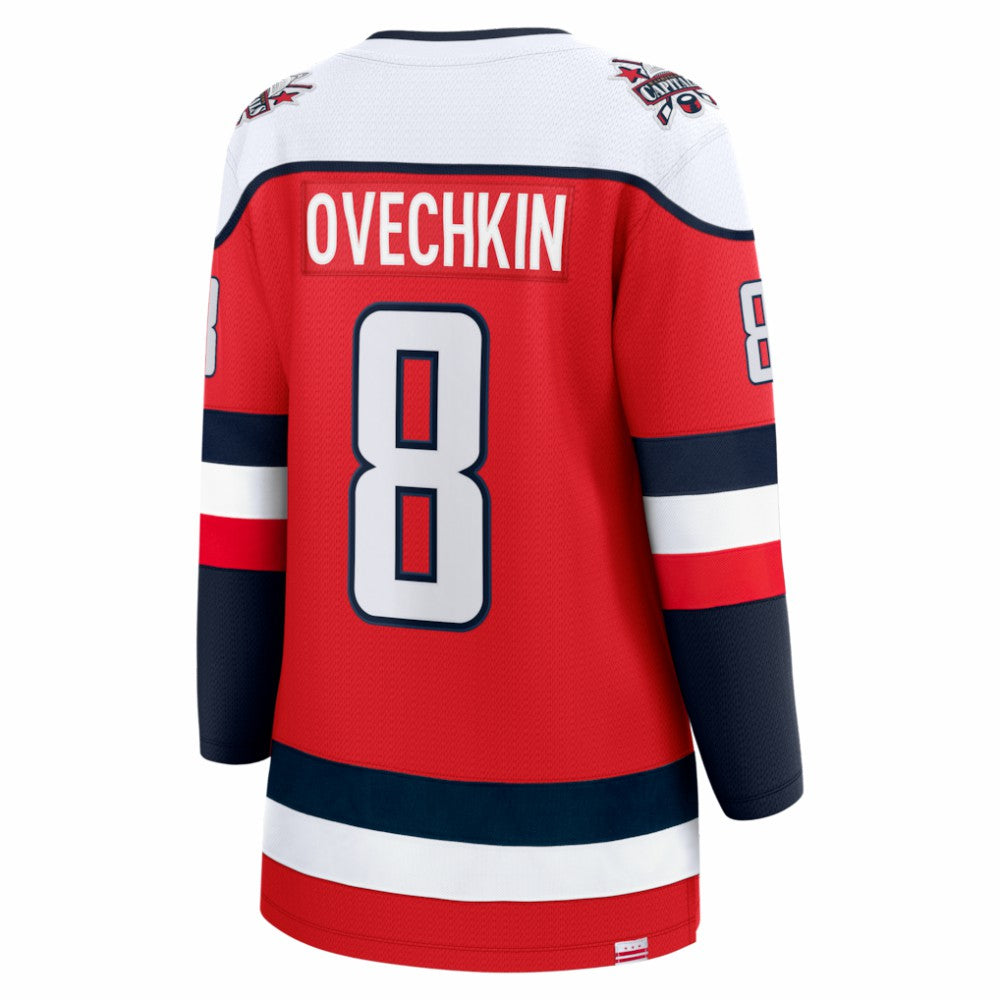 Alexander Ovechkin Washington Capitals Fanatics Women's Alternate Breakaway Player Jersey - Red - NHL