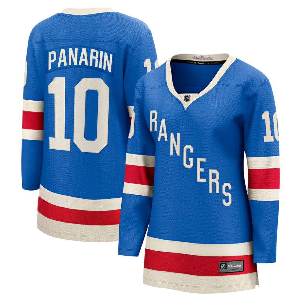 Artemi Panarin New York Rangers Fanatics Women's Centennial Breakaway Jersey - Blue - NHL