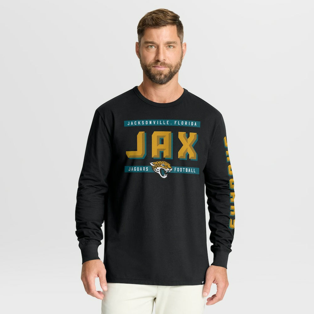 Jacksonville Jaguars Hometown Sweep Legacy Long Sleeve T-Shirt Black | Fanatics