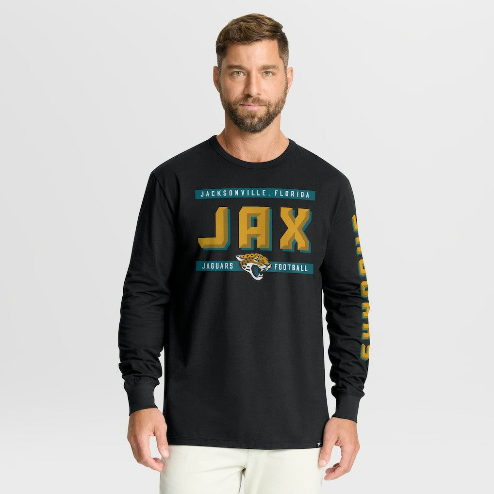 Jacksonville Jaguars Hometown Sweep Legacy Long Sleeve T-Shirt Black | Fanatics