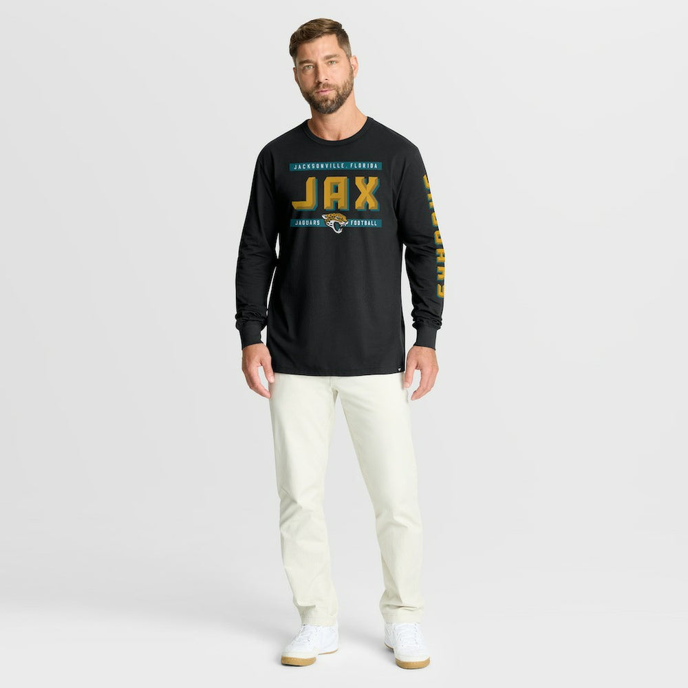 Jacksonville Jaguars Hometown Sweep Legacy Long Sleeve T-Shirt Black | Fanatics